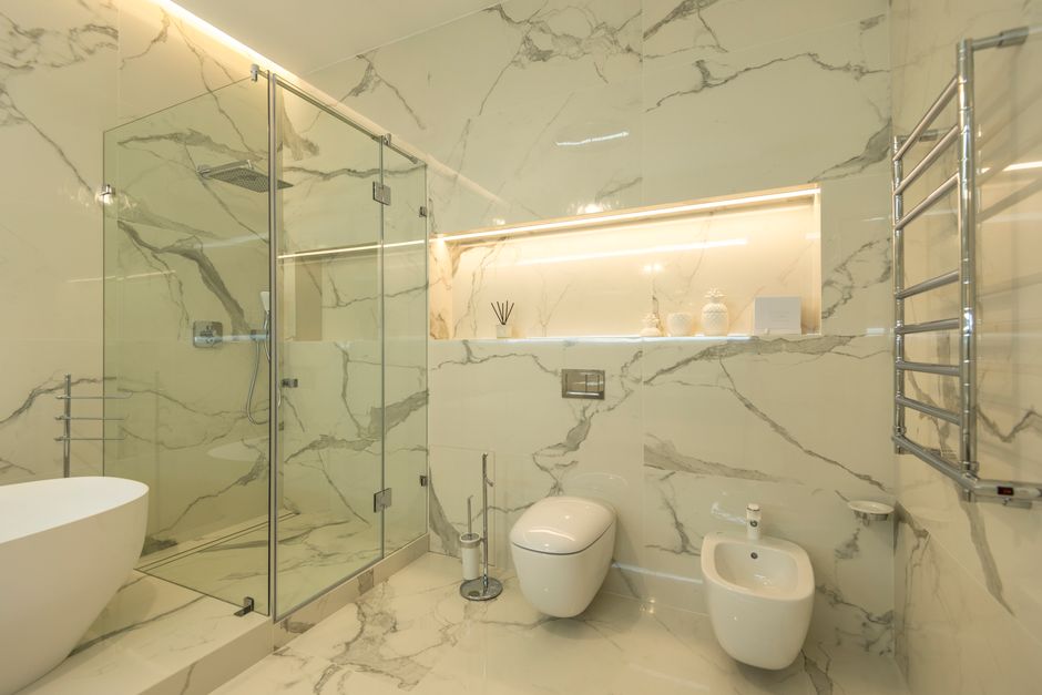 Luxury bathroom renovation